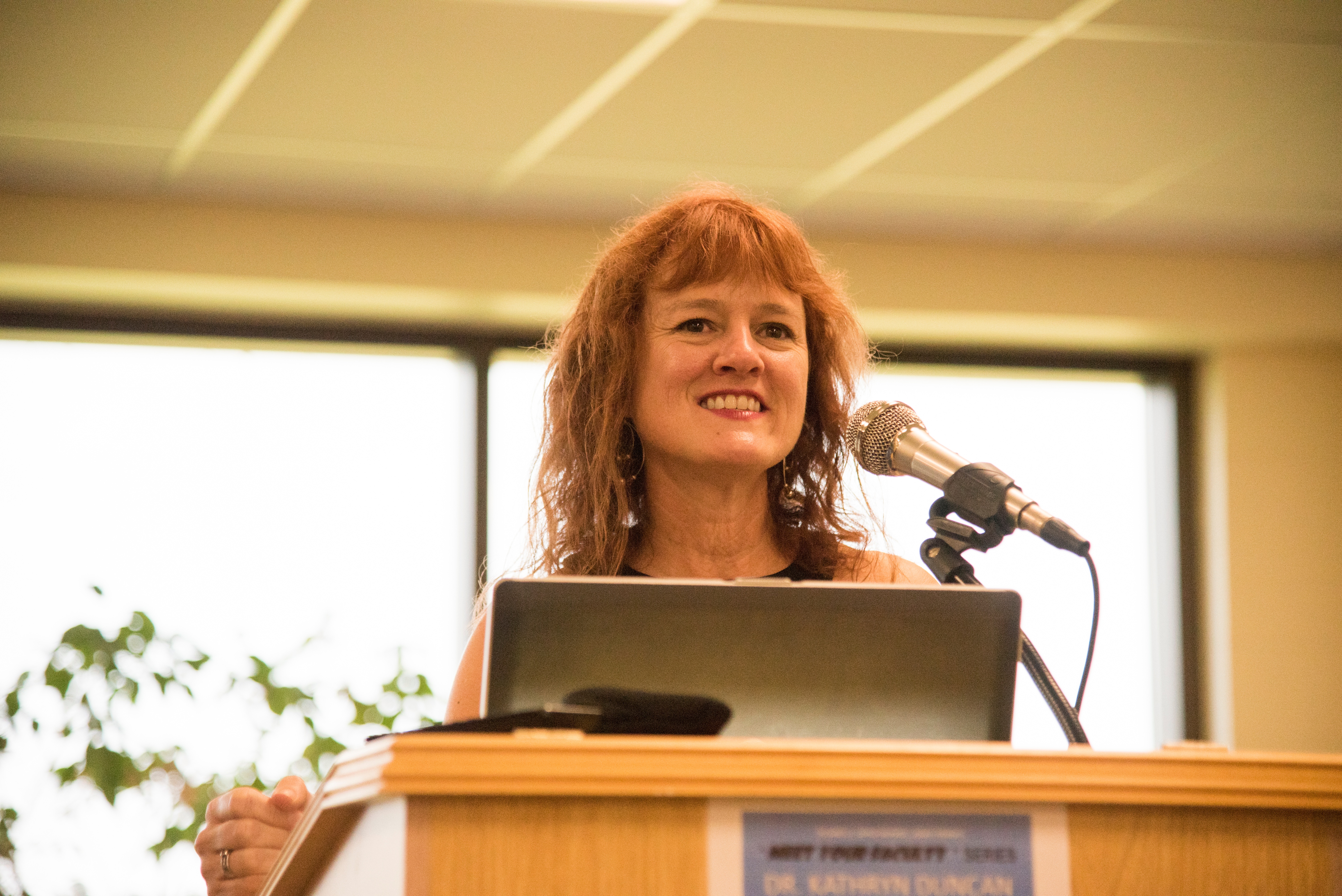 Duncan Kathryn speaking